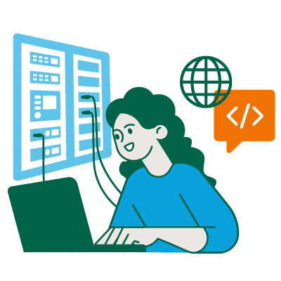 CdeS personnage programme AEC informatique et